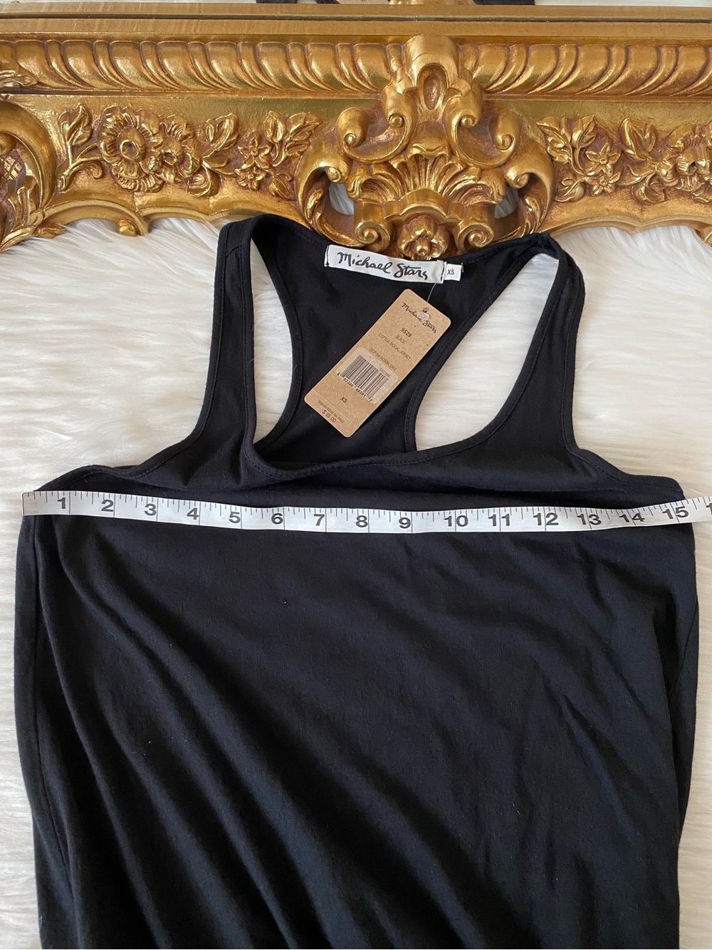 Michael Stars Racer Back Ruched Dress - Picture 7 of 9